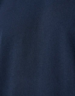 Shoeby Slub Structuur T-shirt Donkerblauw<Heren T-Shirts En Polo's
