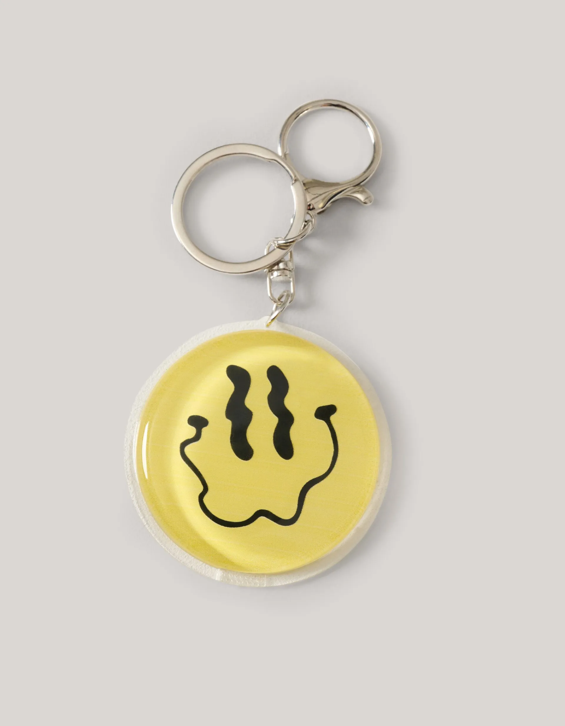 Shoeby Smiley Sleutelhanger Geel< Overige Accessoires