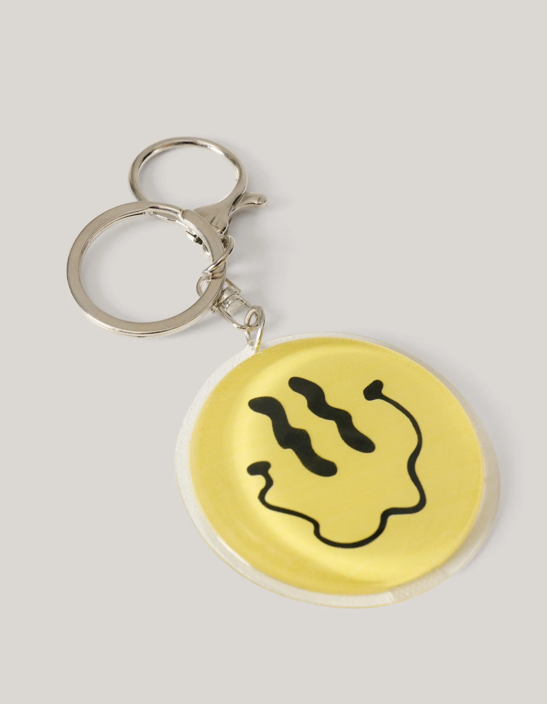 Shoeby Smiley Sleutelhanger Geel< Overige Accessoires