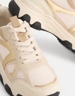 Shoeby Sneakers Goud<DAMES Sneakers