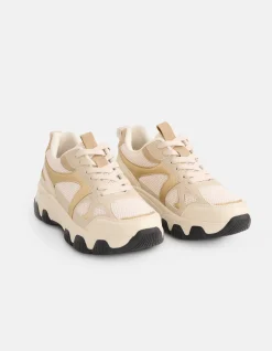 Shoeby Sneakers Goud<DAMES Sneakers