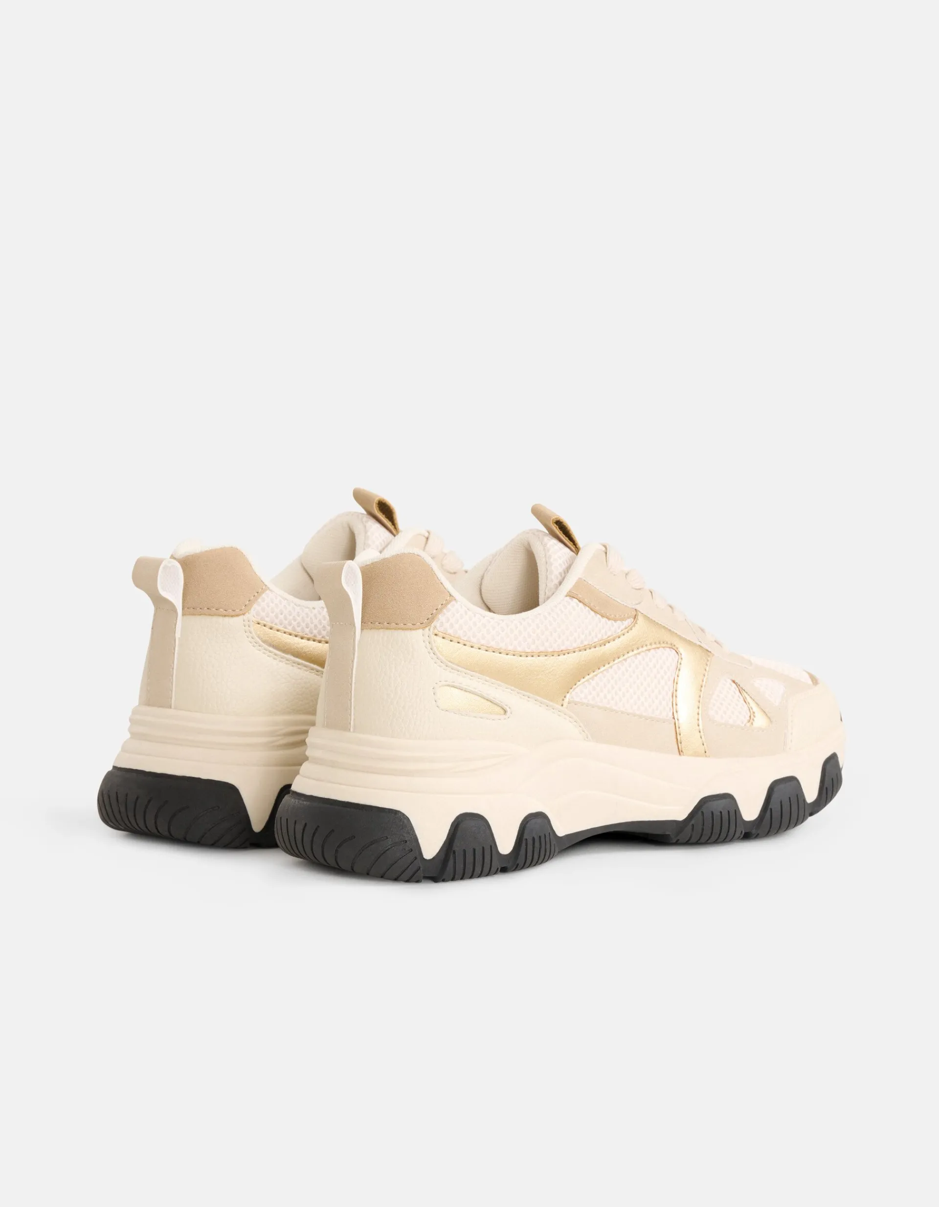 Shoeby Sneakers Goud<DAMES Sneakers