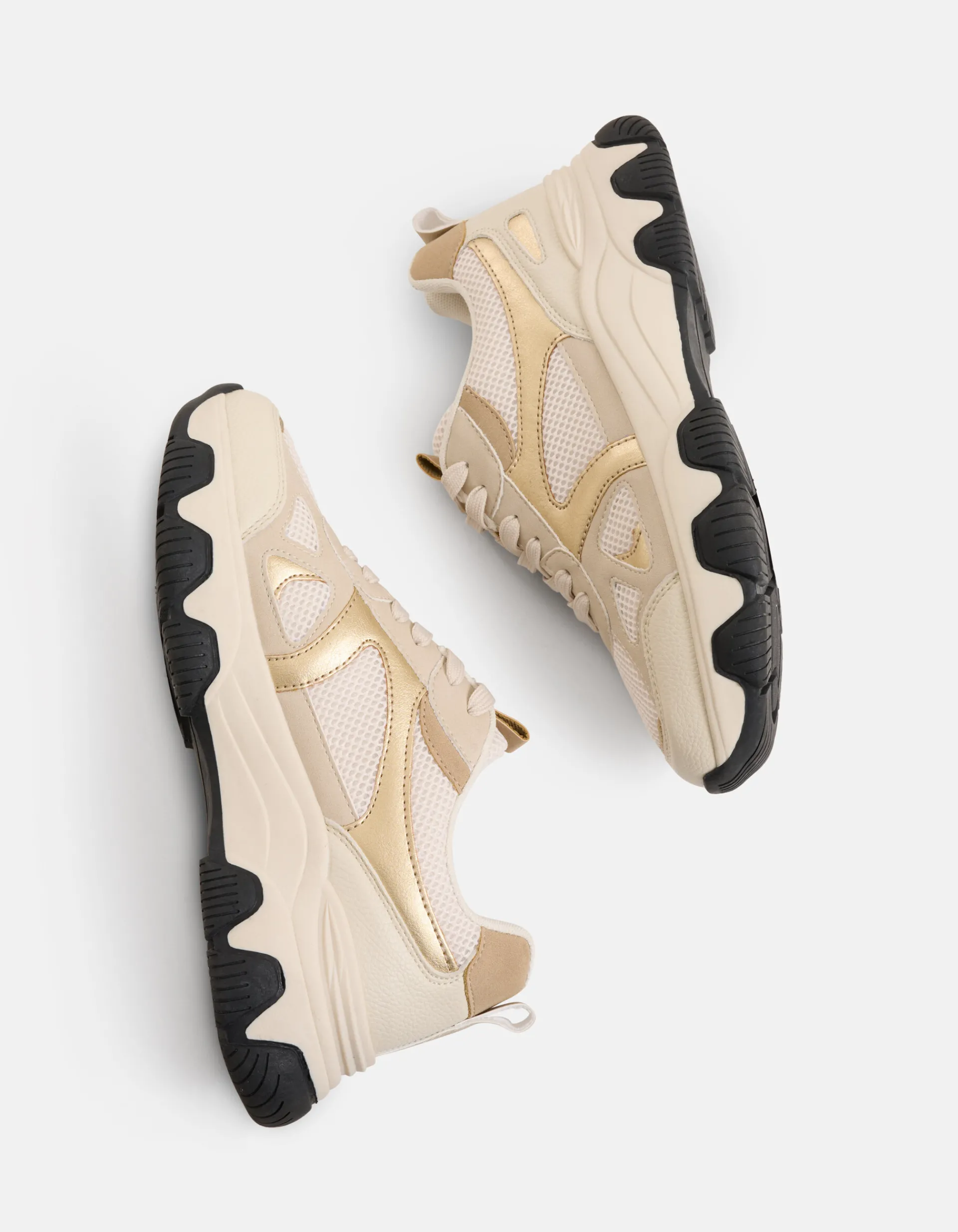 Shoeby Sneakers Goud<DAMES Sneakers