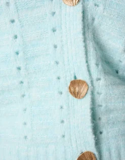 Shoeby Soft Vest Lichtblauw<DAMES Truien En Sweaters