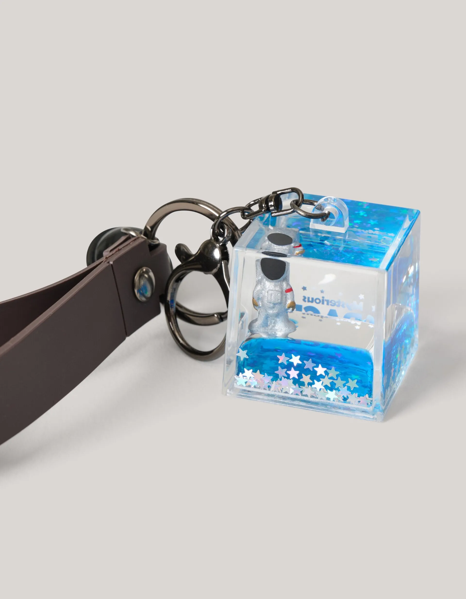 Shoeby Space Box Sleutelhanger Donkergrijs< Overige Accessoires