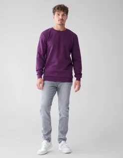 Shoeby Sparkle Sweater Donkerrood<Heren Truien En Sweaters