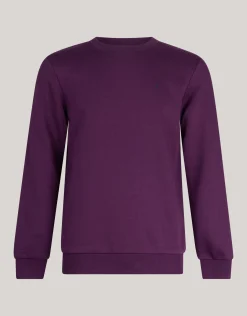 Shoeby Sparkle Sweater Donkerrood<Heren Truien En Sweaters