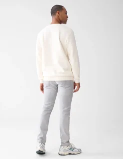 Shoeby Sparkle Sweater Gebroken Wit<Heren Truien En Sweaters