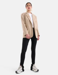 Shoeby Split Legging Zwart<DAMES Broeken