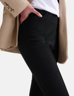 Shoeby Split Legging Zwart<DAMES Broeken