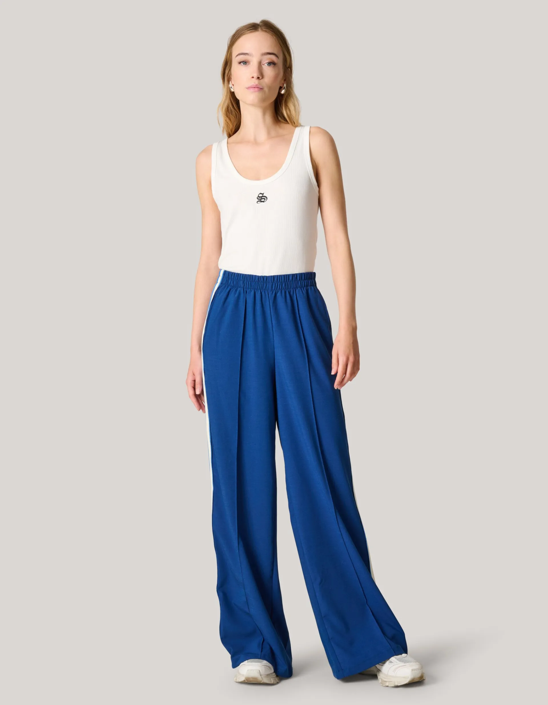 Shoeby Sporty Broek Donkerblauw<DAMES Broeken