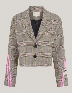 Shoeby Sporty Ruiten Blazer Gebroken Wit< Blazers