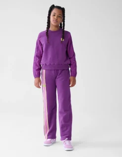 Shoeby Sporty Stripe Broek Paars< Broeken