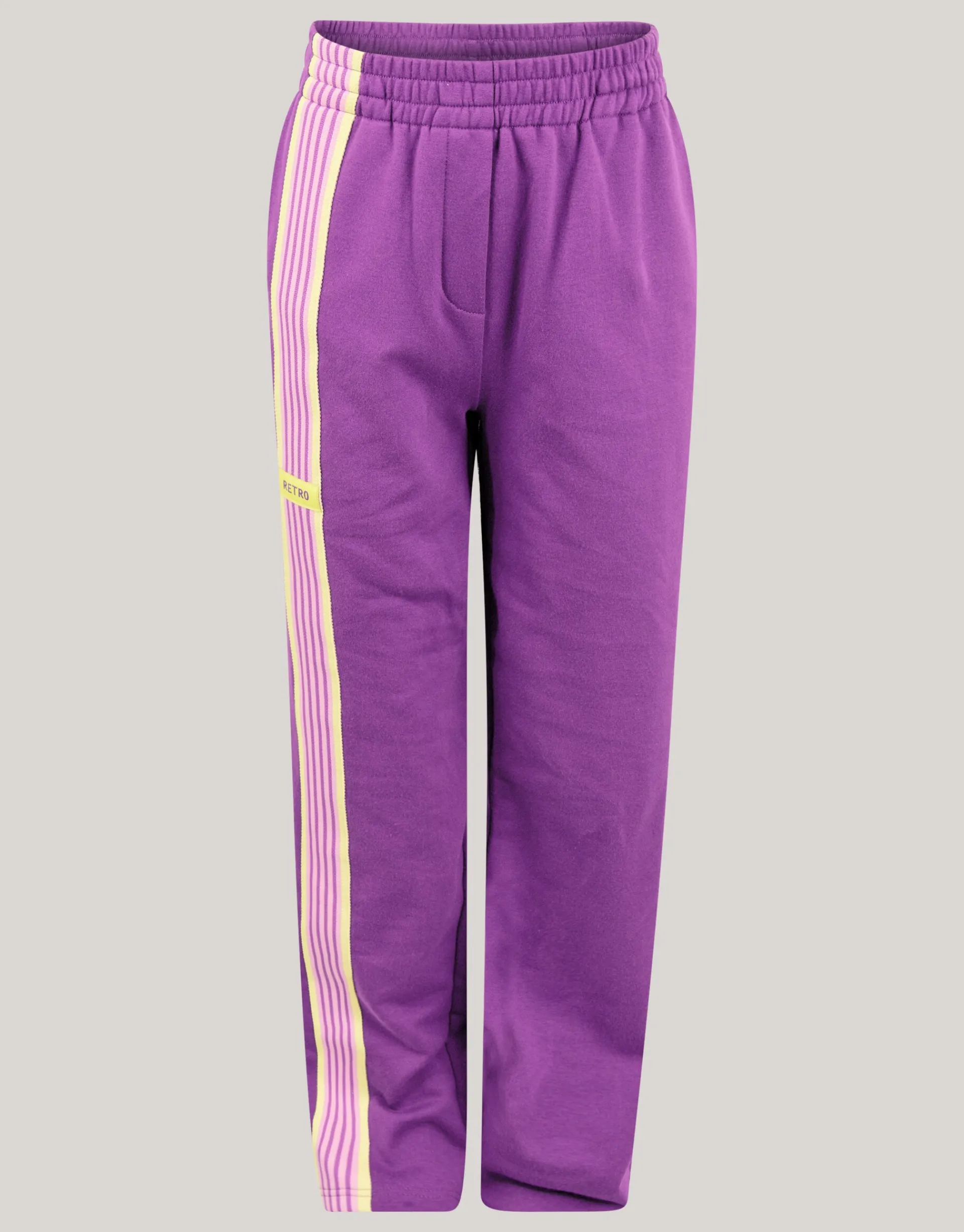 Shoeby Sporty Stripe Broek Paars< Broeken