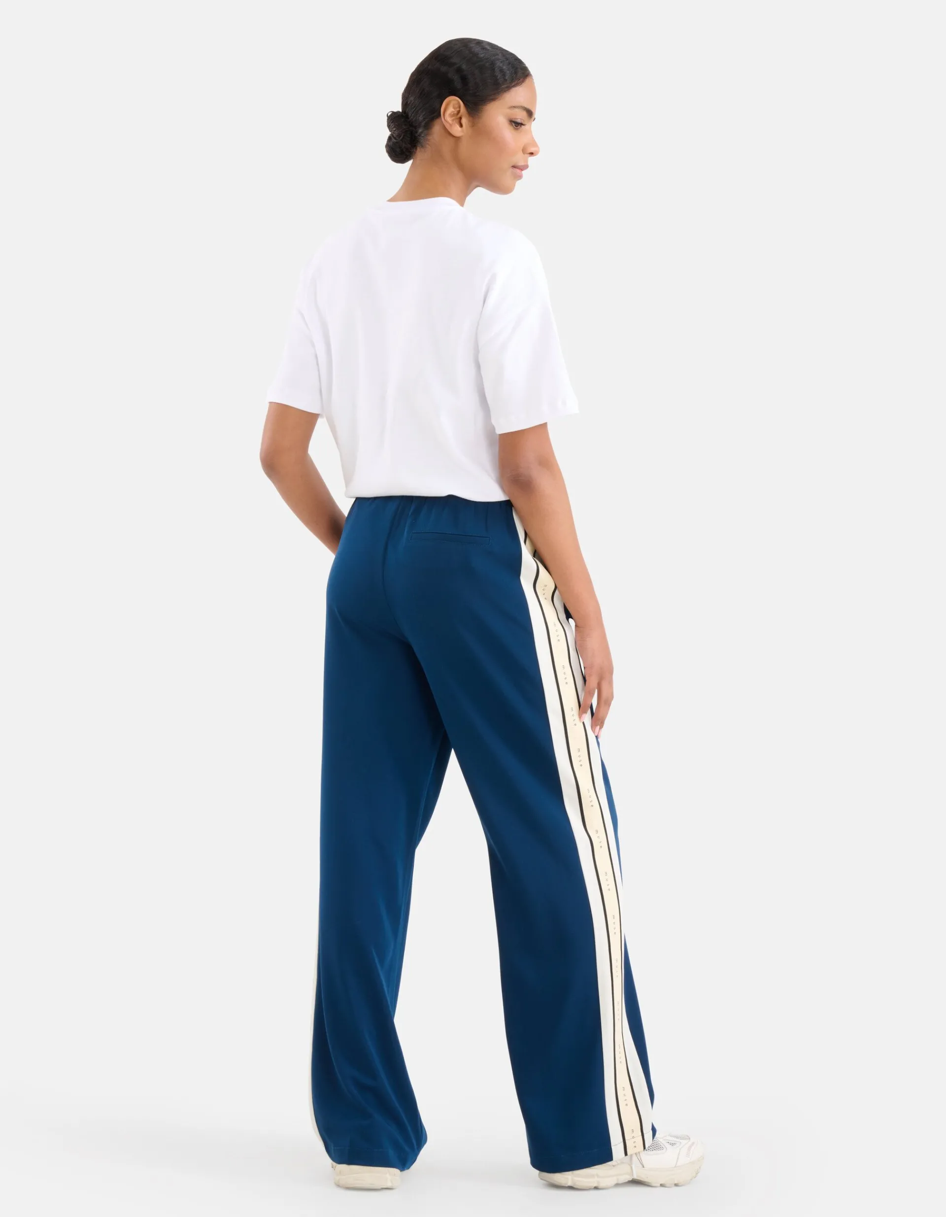 Shoeby Sporty Tape Broek Donkerblauw<DAMES Broeken