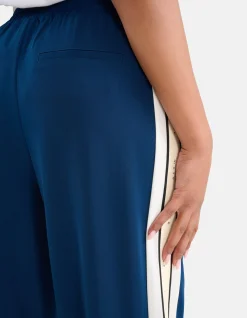 Shoeby Sporty Tape Broek Donkerblauw<DAMES Broeken