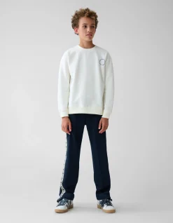 Shoeby Sporty Tape Broek Donkerblauw< Broeken