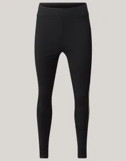 Shoeby Sporty Tape Legging Zwart<DAMES Broeken