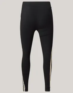 Shoeby Sporty Tape Legging Zwart<DAMES Broeken