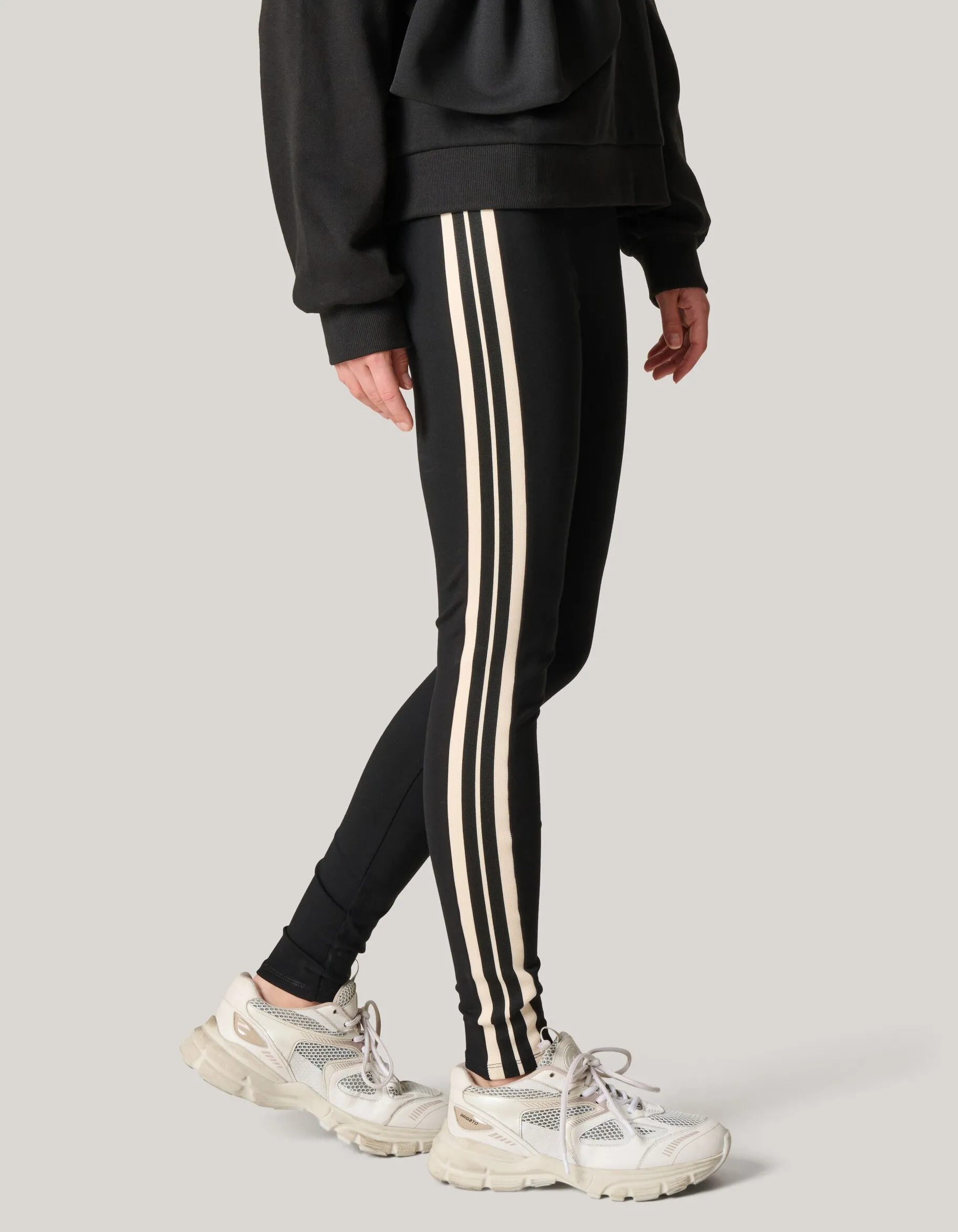 Shoeby Sporty Tape Legging Zwart<DAMES Broeken