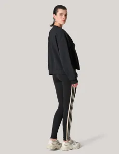 Shoeby Sporty Tape Legging Zwart<DAMES Broeken
