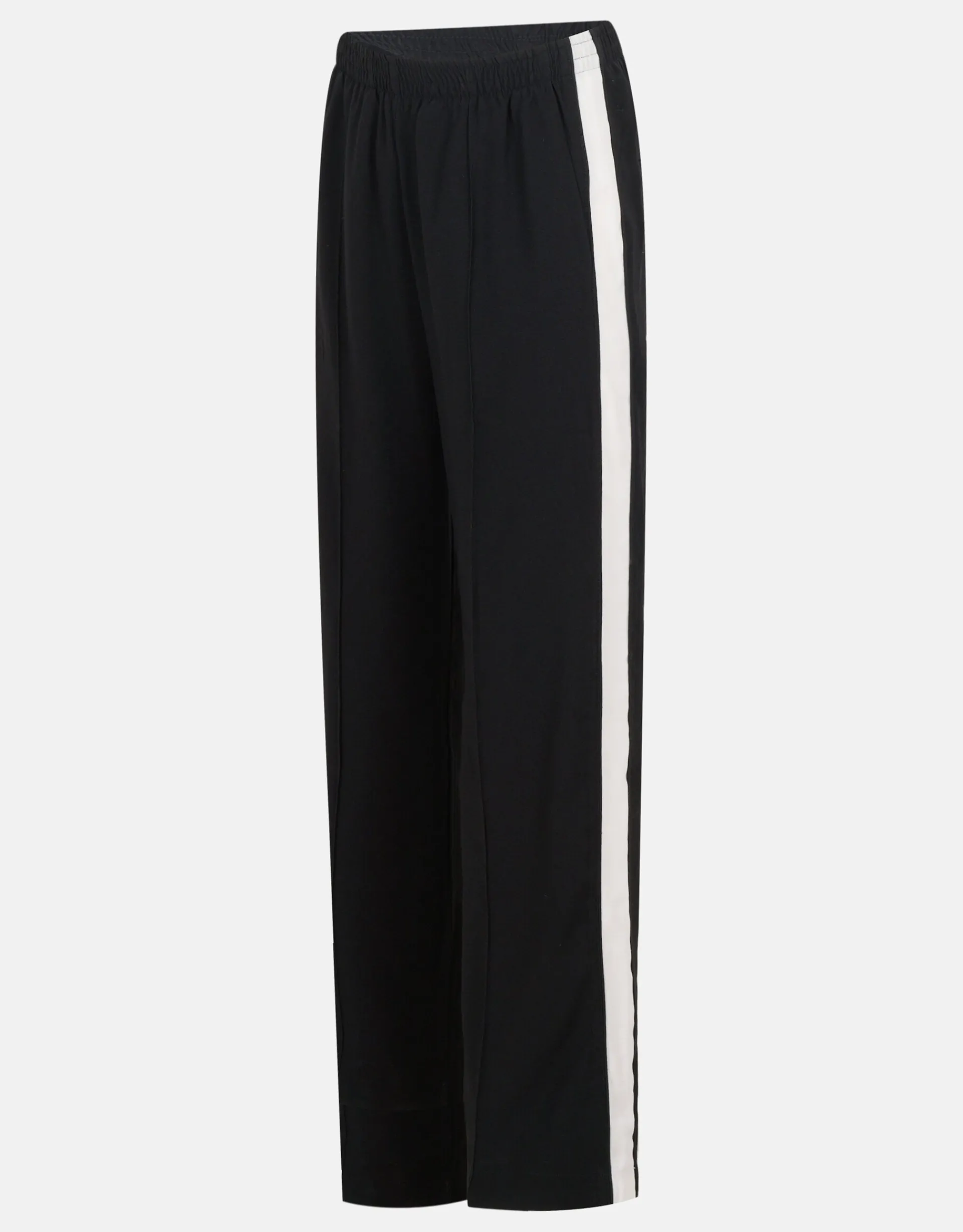 Shoeby Sporty Wide Leg Broek Zwart<DAMES Broeken