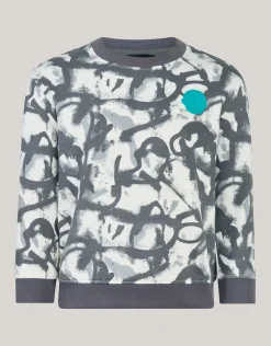 Shoeby Spray Sweater Grijs< Gebreide Truien|Sweaters