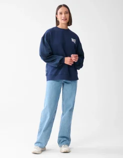 Shoeby Star Sweater Donkerblauw<DAMES Truien En Sweaters
