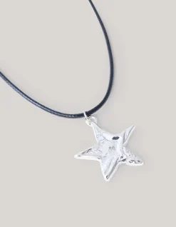 Shoeby Ster Ketting Zilver< Sieraden