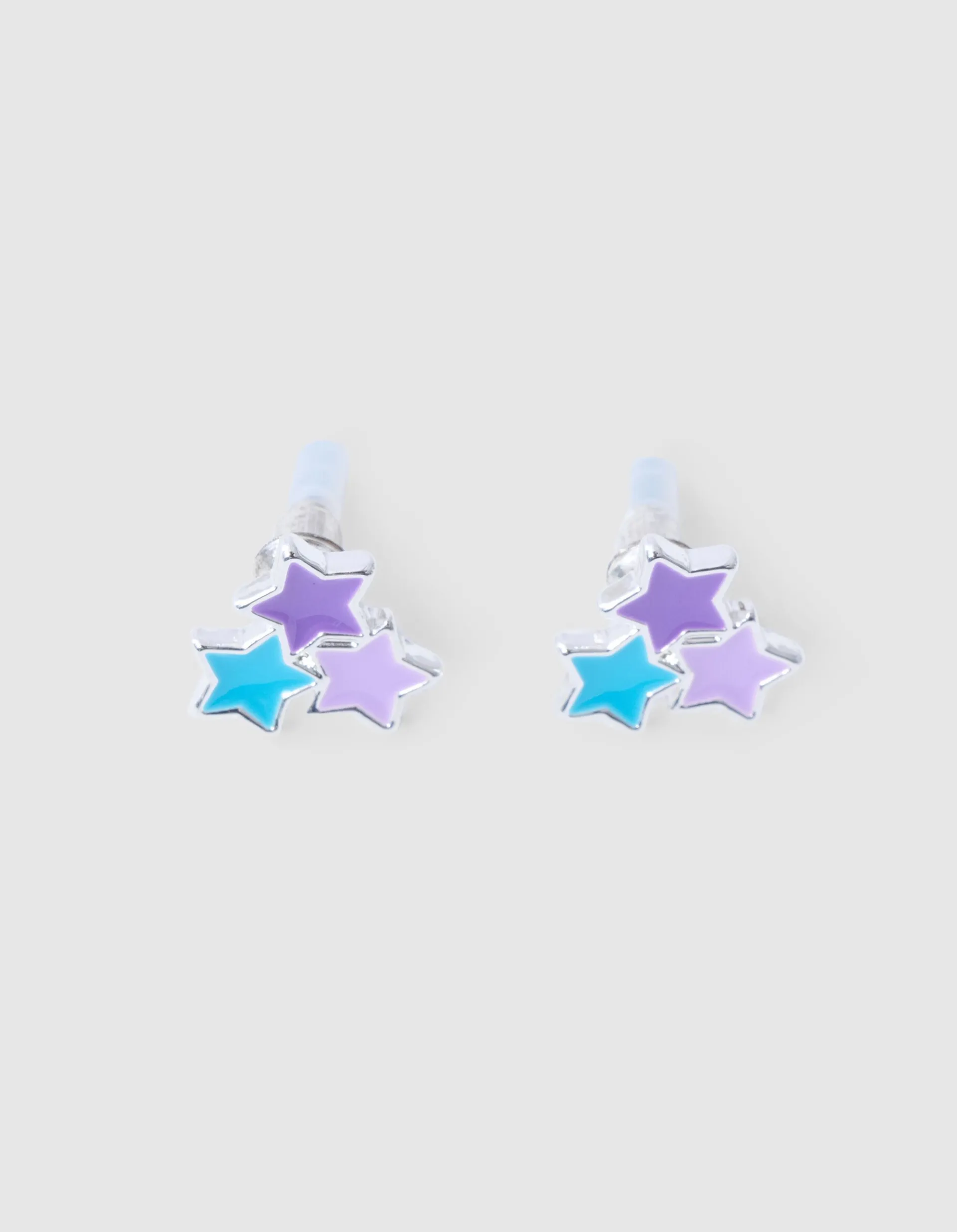 Shoeby Ster Oorbellen Zilver< Sieraden