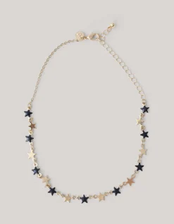 Shoeby Sterren Ketting Goud< Sieraden