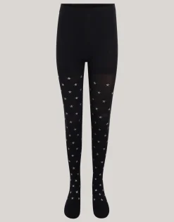 Shoeby Sterren Panty Zwart 60 Denier< Overige Accessoires