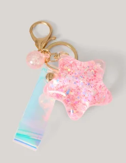 Shoeby Sterren Sleutelhanger Roze< Sleutelhangers