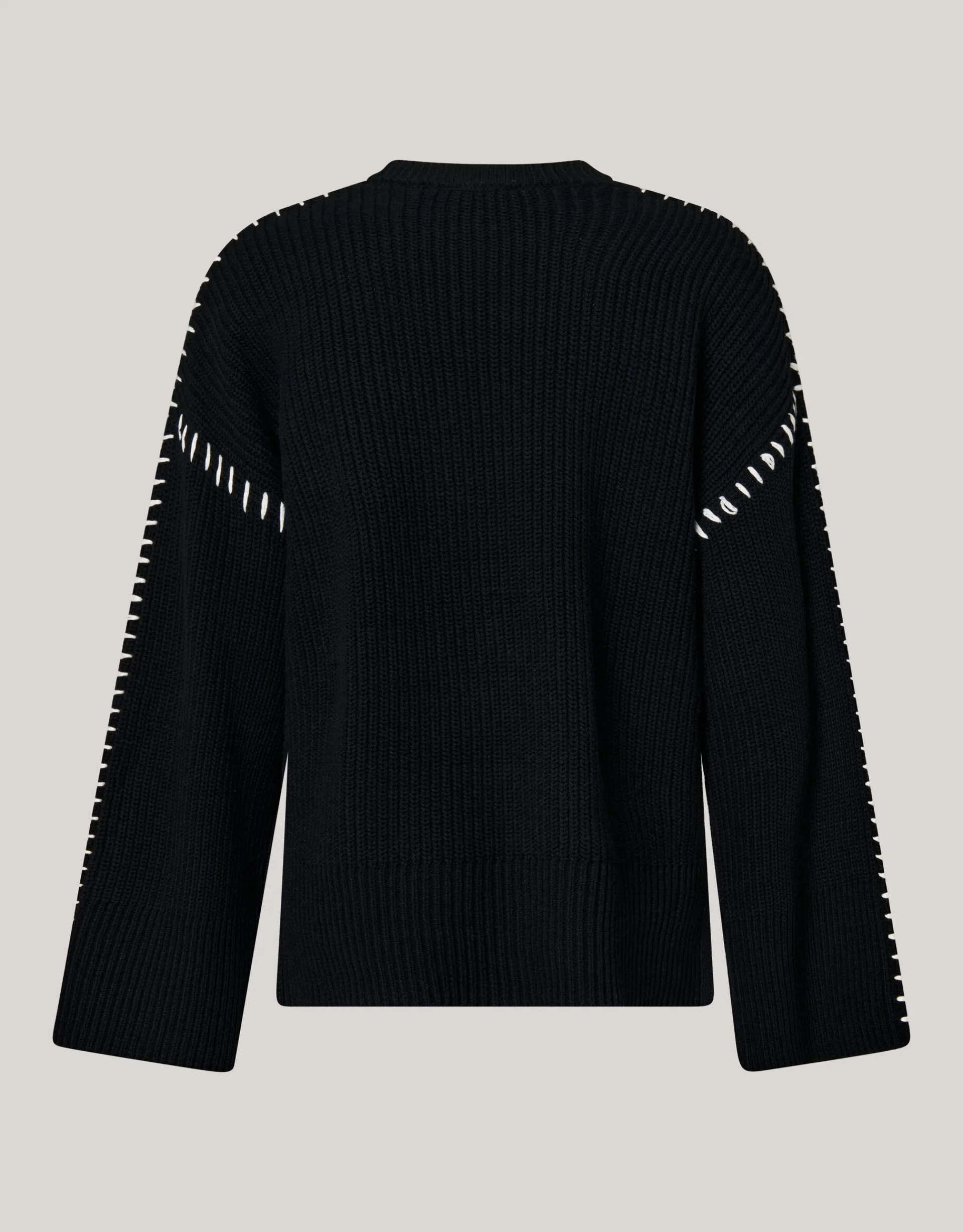 Shoeby Stitch Trui Zwart<DAMES Truien En Sweaters