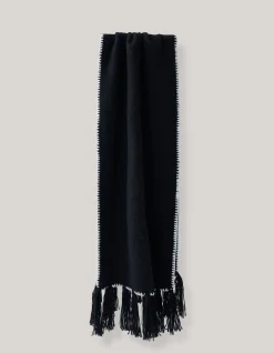 Shoeby Stitched Sjaal Zwart<DAMES Sjaals En Mutsen