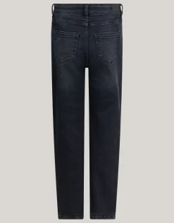 Shoeby Straight Fit Heart Jeans Donkergrijs< Jeans
