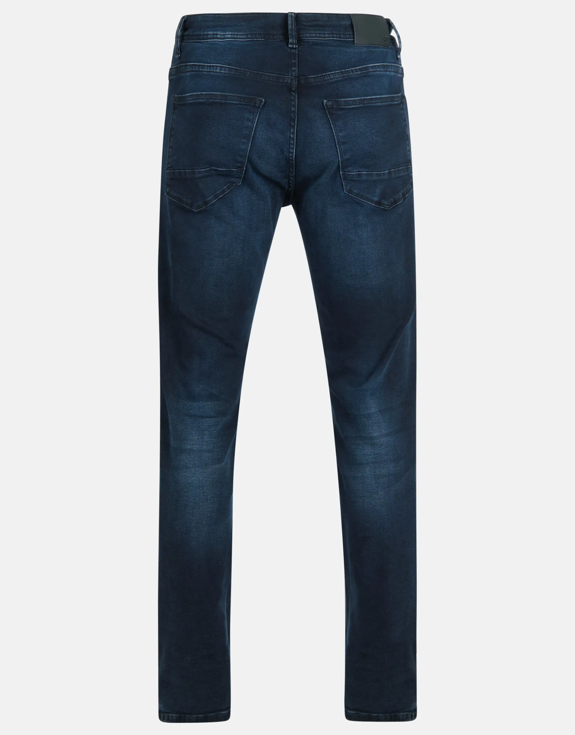 Shoeby Straight Fit Jeans Blauw/Zwart L34<Heren Jeans