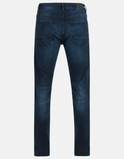 Shoeby Straight Fit Jeans Blauw/Zwart L30<Heren Jeans