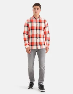 Shoeby Straight Fit Jeans Grijs L34<Heren Jeans
