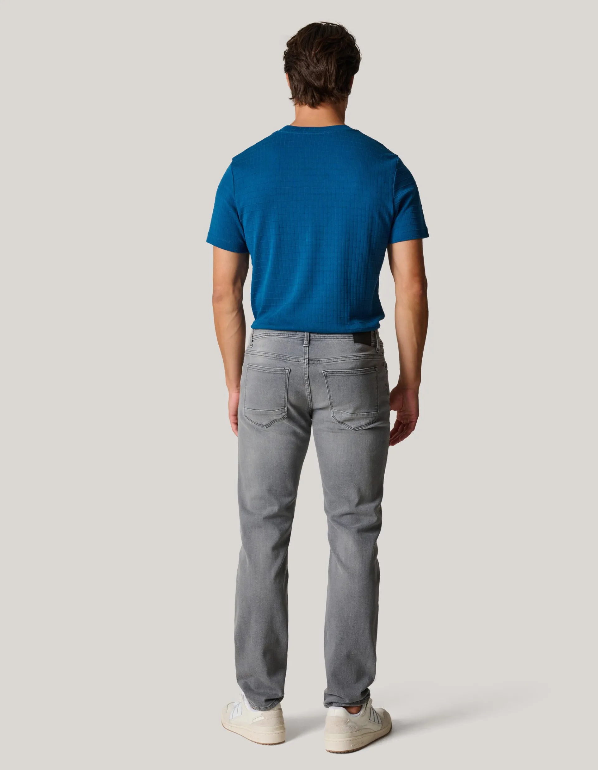 Shoeby Straight Fit Jeans Grijs L34<Heren Jeans