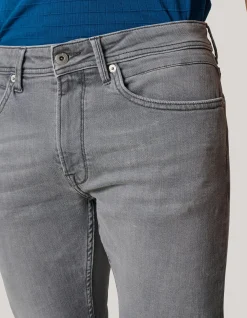 Shoeby Straight Fit Jeans Grijs L36<Heren Jeans