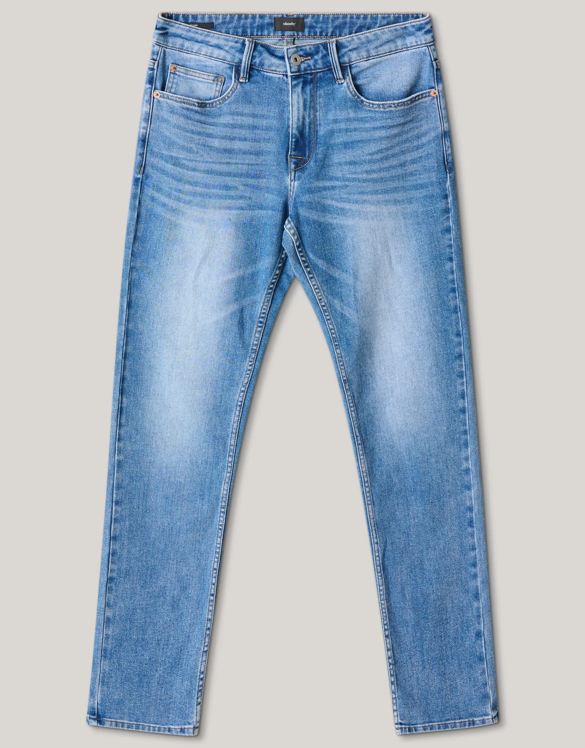 Shoeby Straight Fit Jeans L32<Heren Jeans
