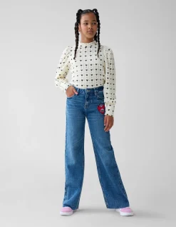 Shoeby Straight Fit Jeans Mediumstone By Lizzy< Jeans
