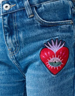 Shoeby Straight Fit Jeans Mediumstone By Lizzy< Jeans