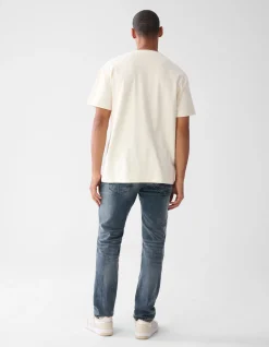 Shoeby Straight Jeans Blauw/Grijs L32<Heren Jeans