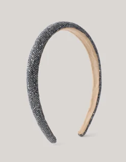 Shoeby Strass Haarband Donkergrijs< Overige Accessoires