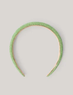 Shoeby Strass Haarband Groen< Haaraccessoires