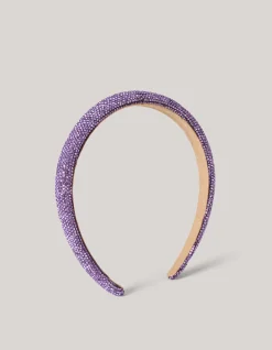 Shoeby Strass Haarband Paars< Haaraccessoires