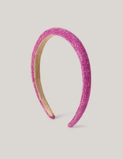 Shoeby Strass Haarband Roze< Haaraccessoires