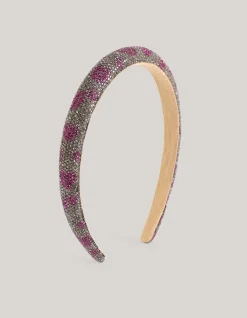 Shoeby Strass Haarband Roze< Haaraccessoires